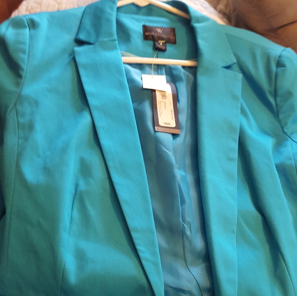 Turquoise blazer